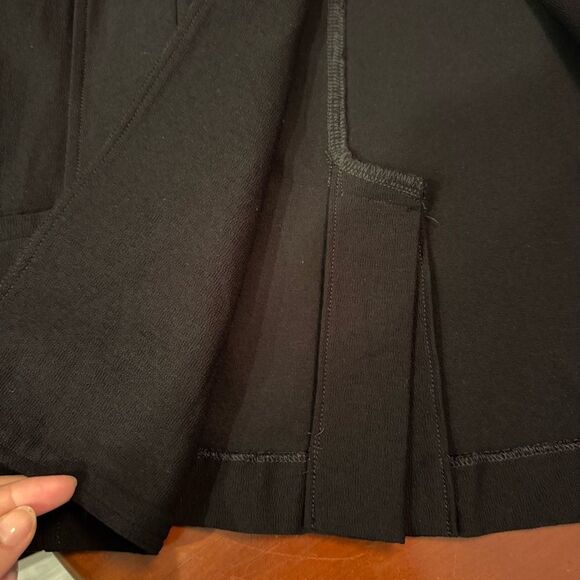 Eileen Fisher One Button Viscose Blend Washable Blazer Black S / P - Picture 7 of 11